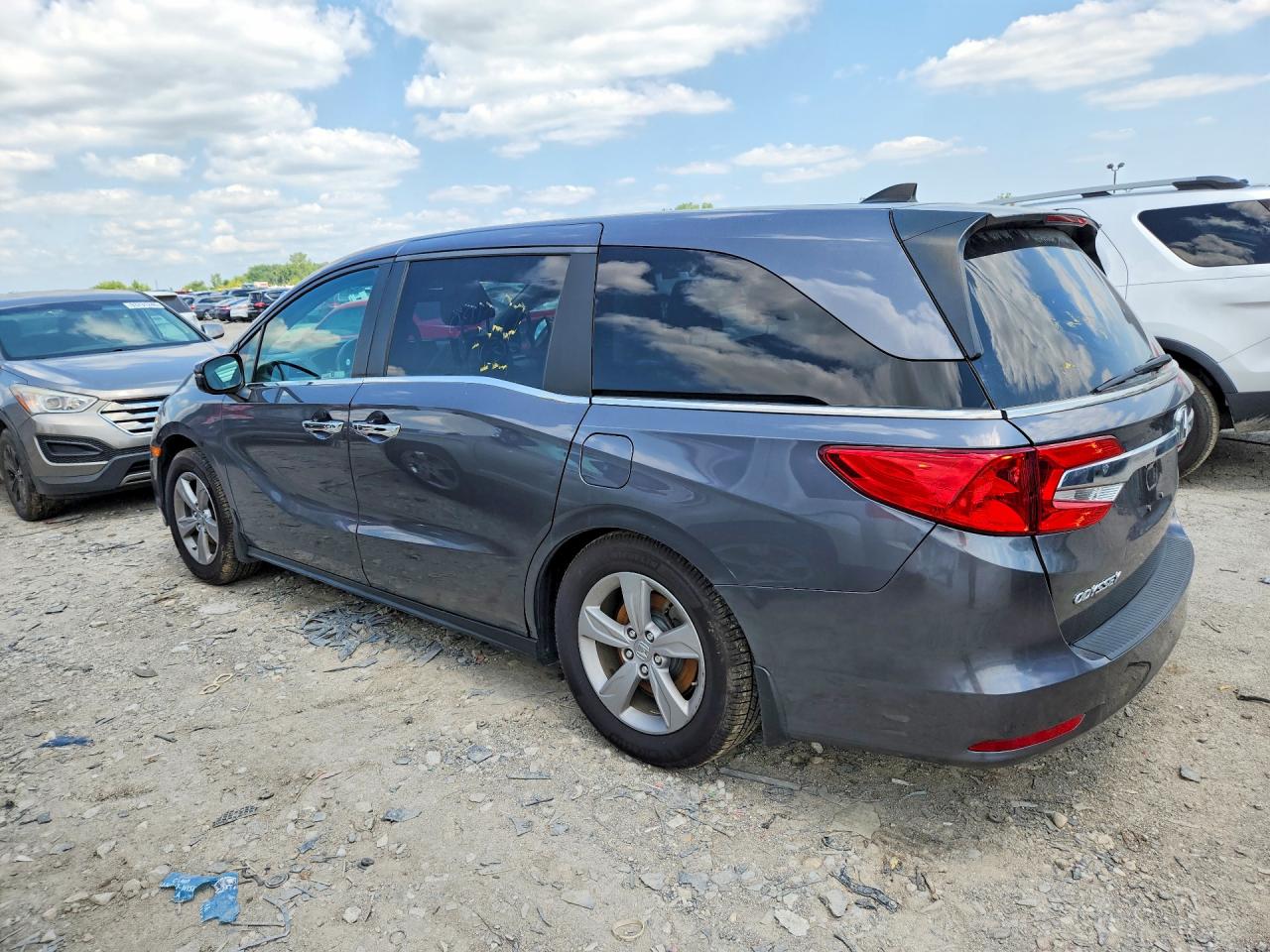 2019 Honda Odyssey Exl Серый vin: 5FNRL6H78KB091249