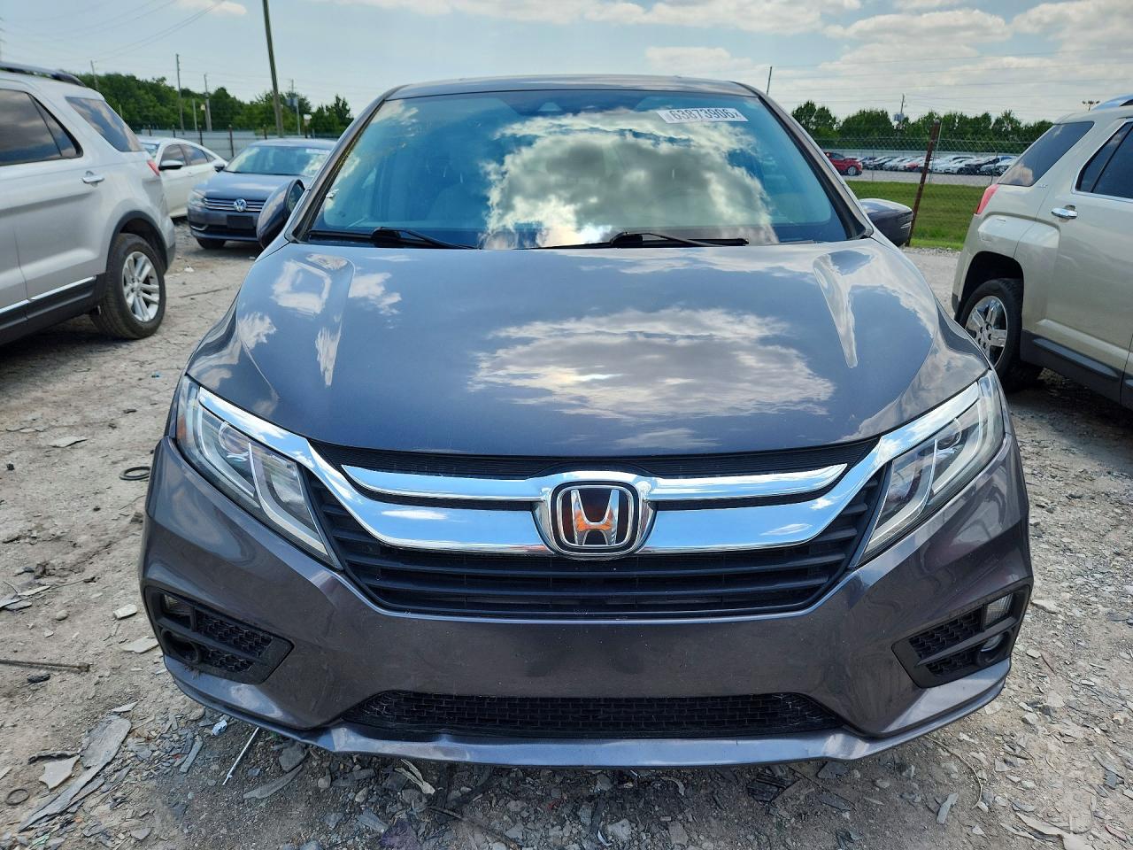 2019 Honda Odyssey Exl Серый vin: 5FNRL6H78KB091249