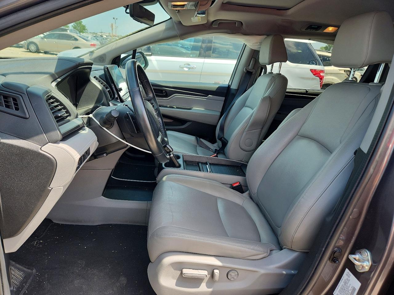 2019 Honda Odyssey Exl Серый vin: 5FNRL6H78KB091249