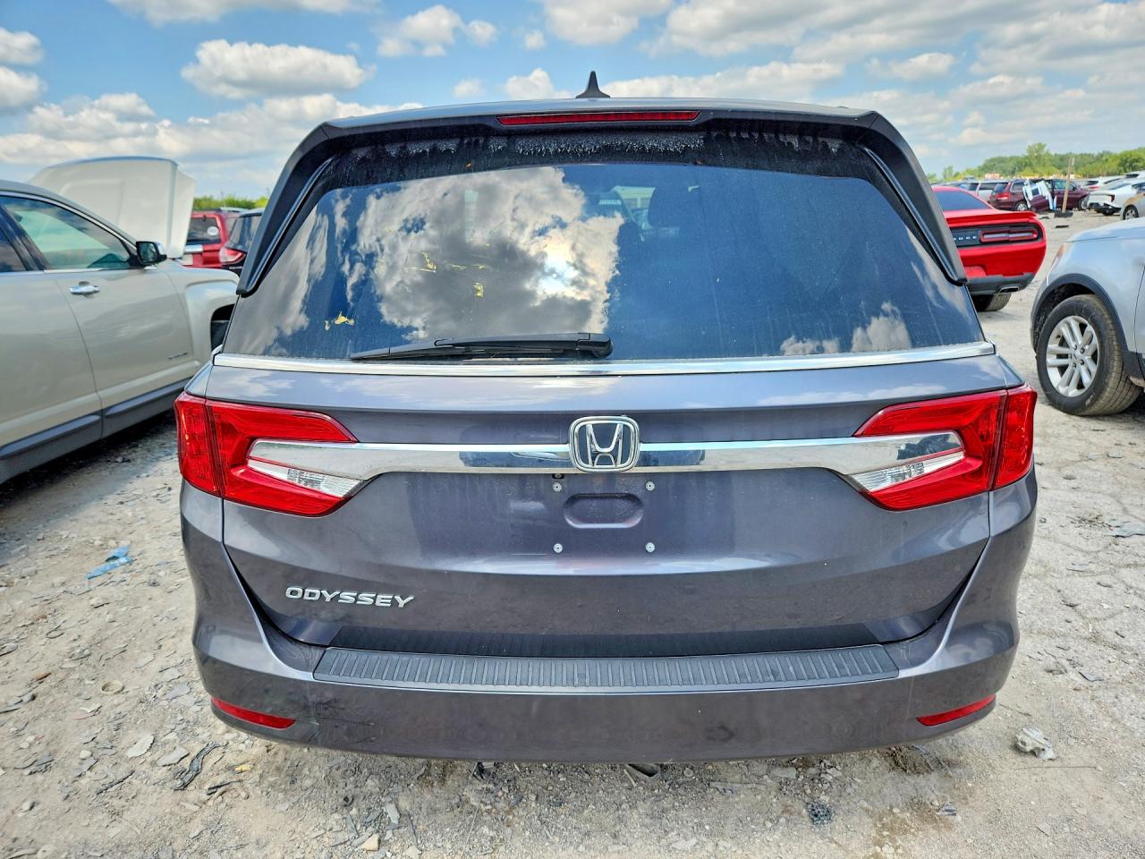 2019 Honda Odyssey Exl Серый vin: 5FNRL6H78KB091249