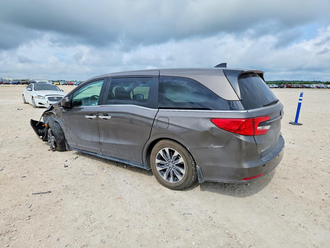 2022 Honda Odyssey Exl Gray vin: 5FNRL6H78NB041097