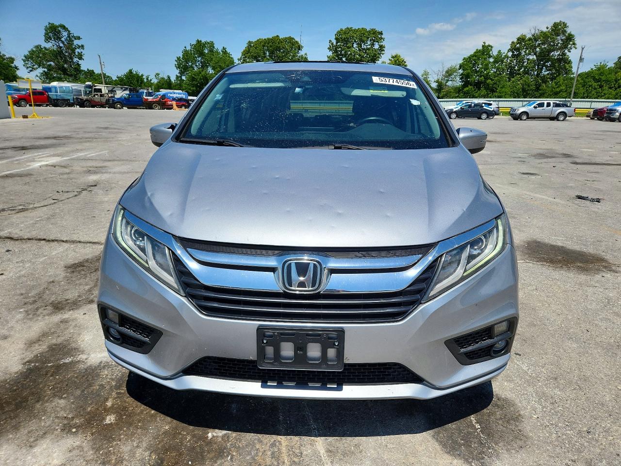 2018 Honda Odyssey Exl Silver vin: 5FNRL6H79JB020141