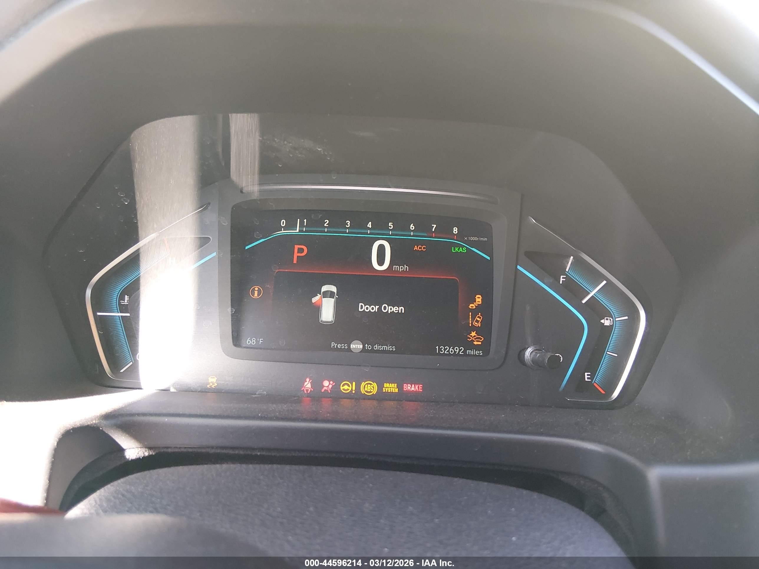 2018 Honda Odyssey Ex-l Белый vin: 5FNRL6H79JB034248
