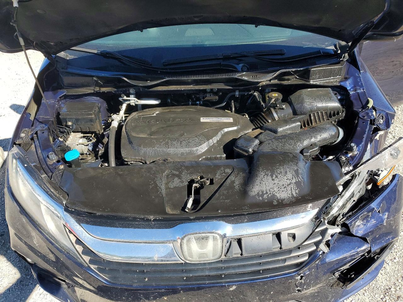 2019 Honda Odyssey Exl Blue vin: 5FNRL6H79KB116854