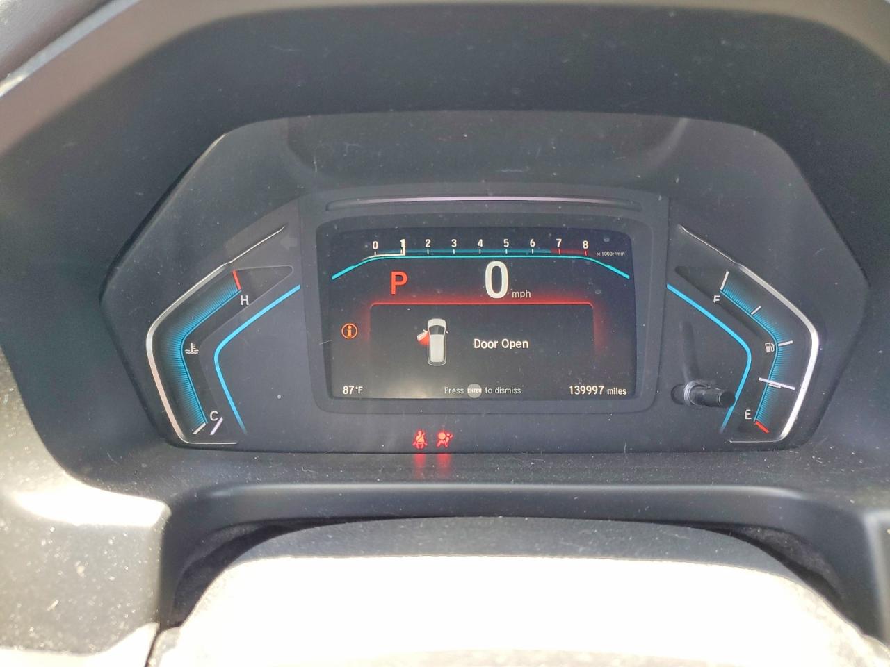 2019 Honda Odyssey Exl Blue vin: 5FNRL6H79KB116854