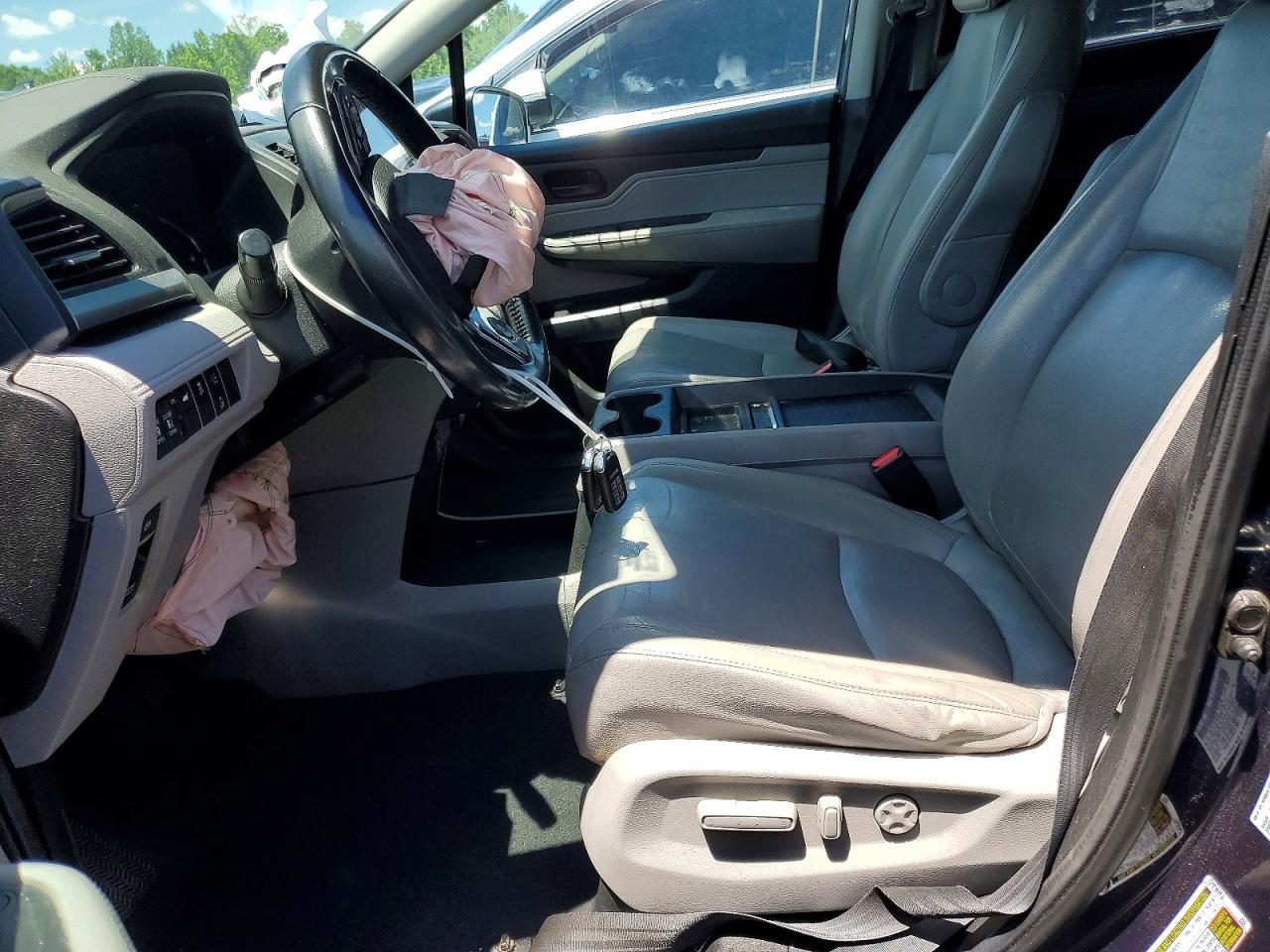 2019 Honda Odyssey Exl Blue vin: 5FNRL6H79KB116854