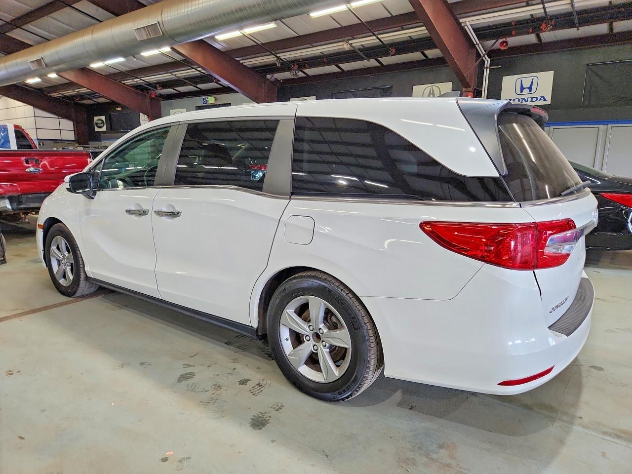 2020 Honda Odyssey Exl White vin: 5FNRL6H79LB051862