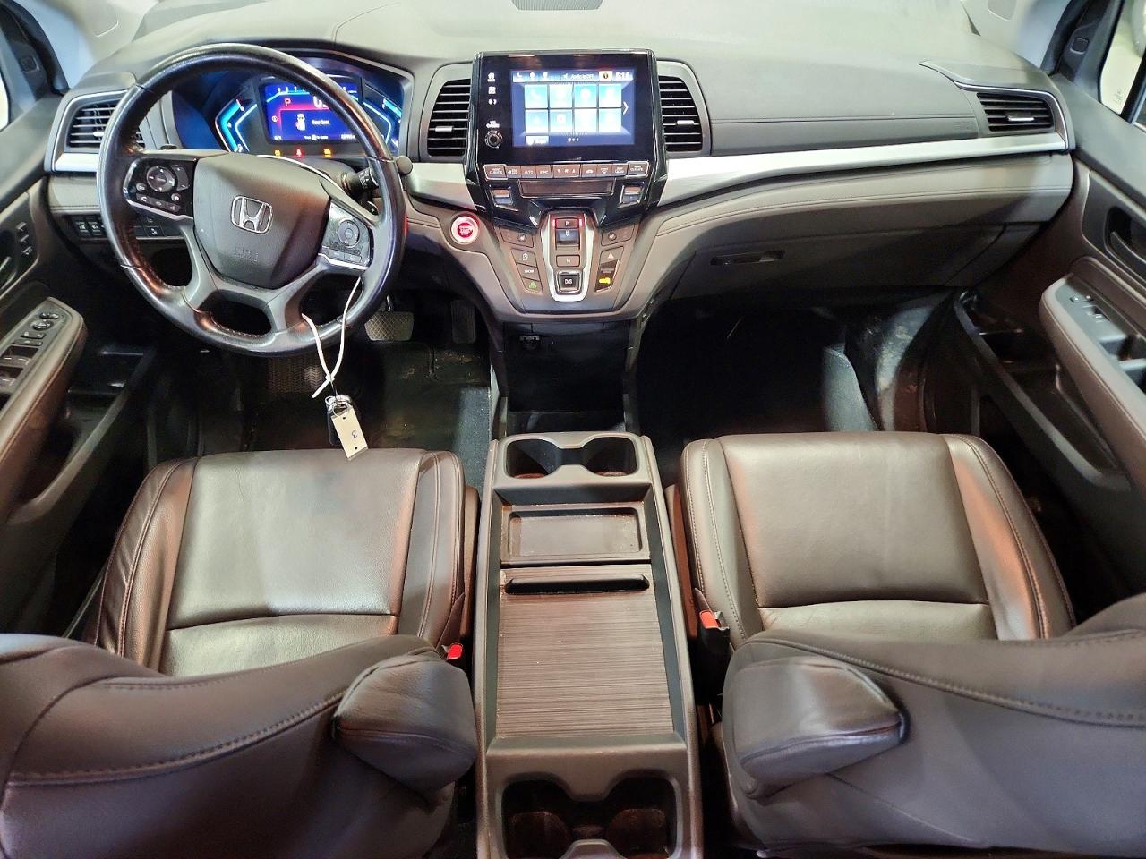 2020 Honda Odyssey Exl White vin: 5FNRL6H79LB051862