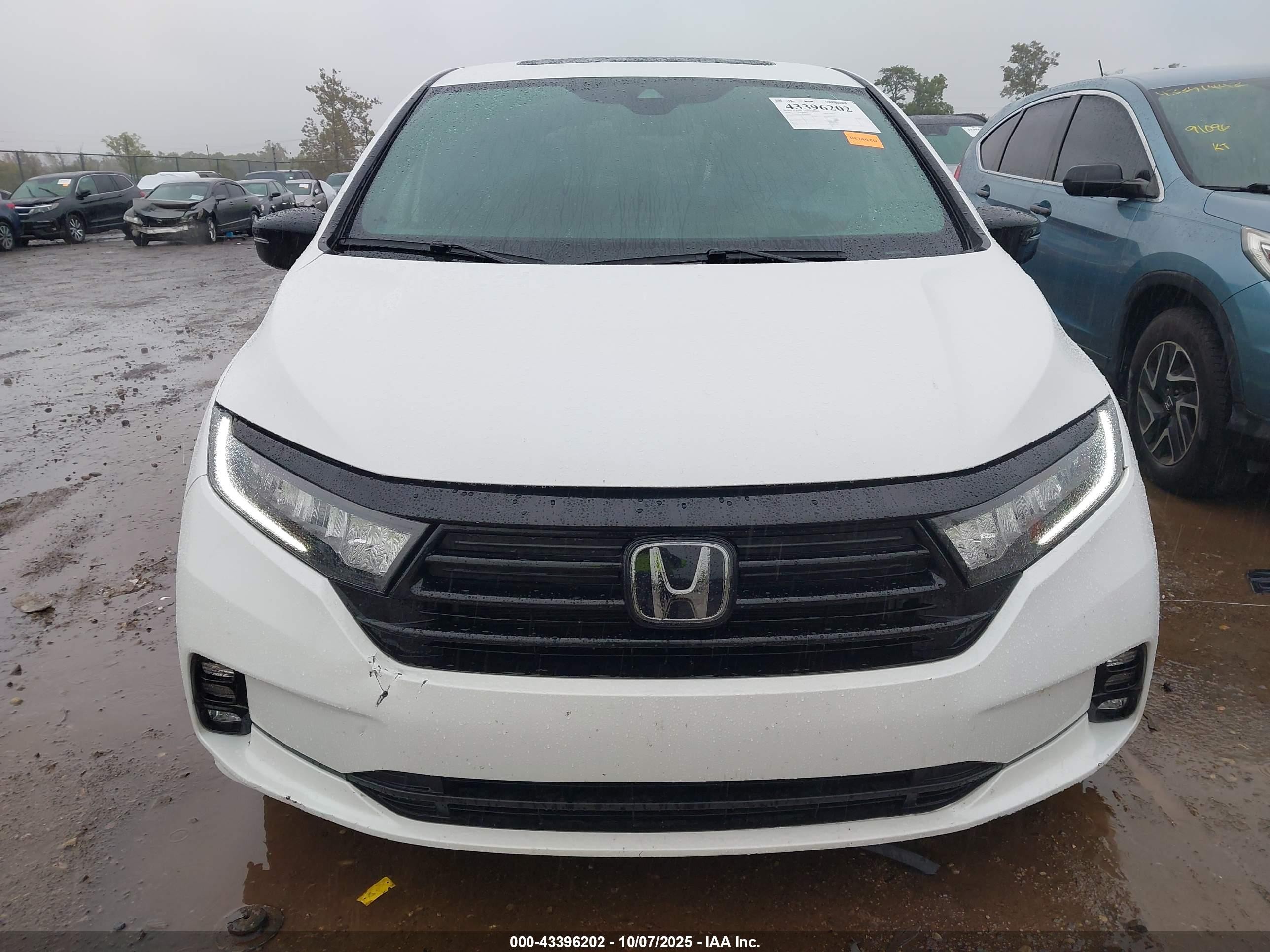 2024 Honda Odyssey Sport White vin: 5FNRL6H79RB005456