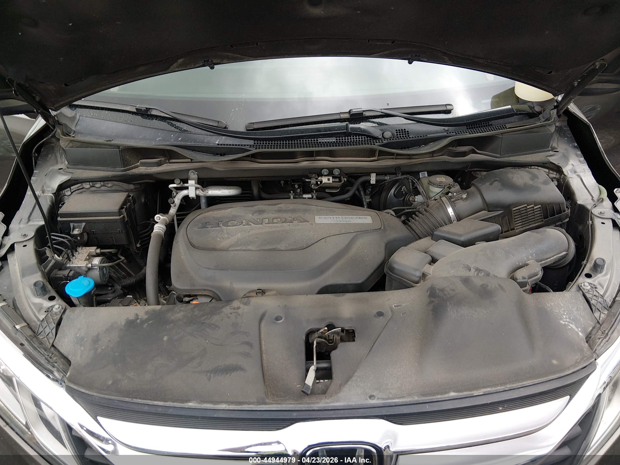 2019 Honda Odyssey Ex-l Коричневый vin: 5FNRL6H7XKB066983