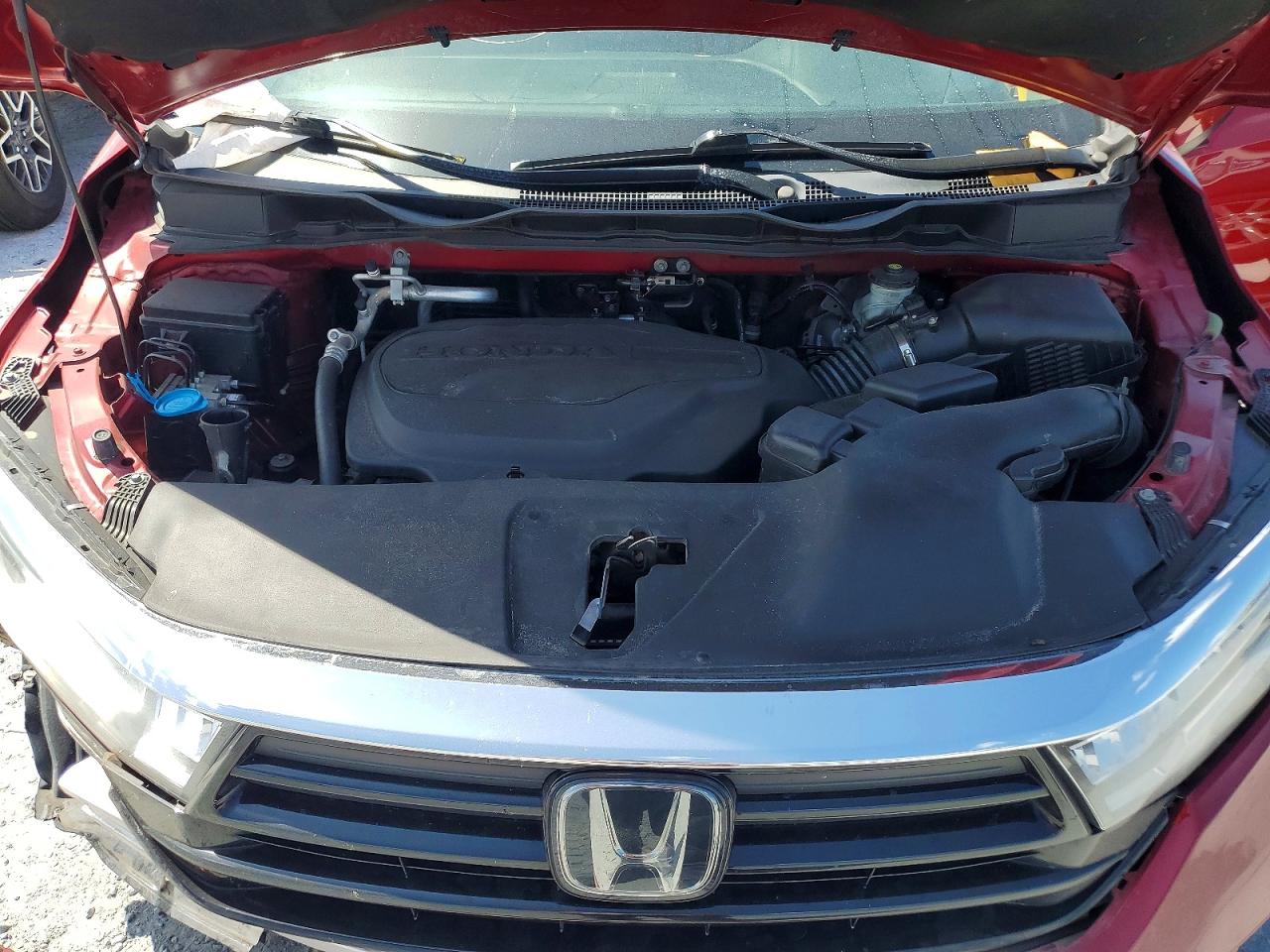 2022 Honda Odyssey Exl Red vin: 5FNRL6H7XNB034359