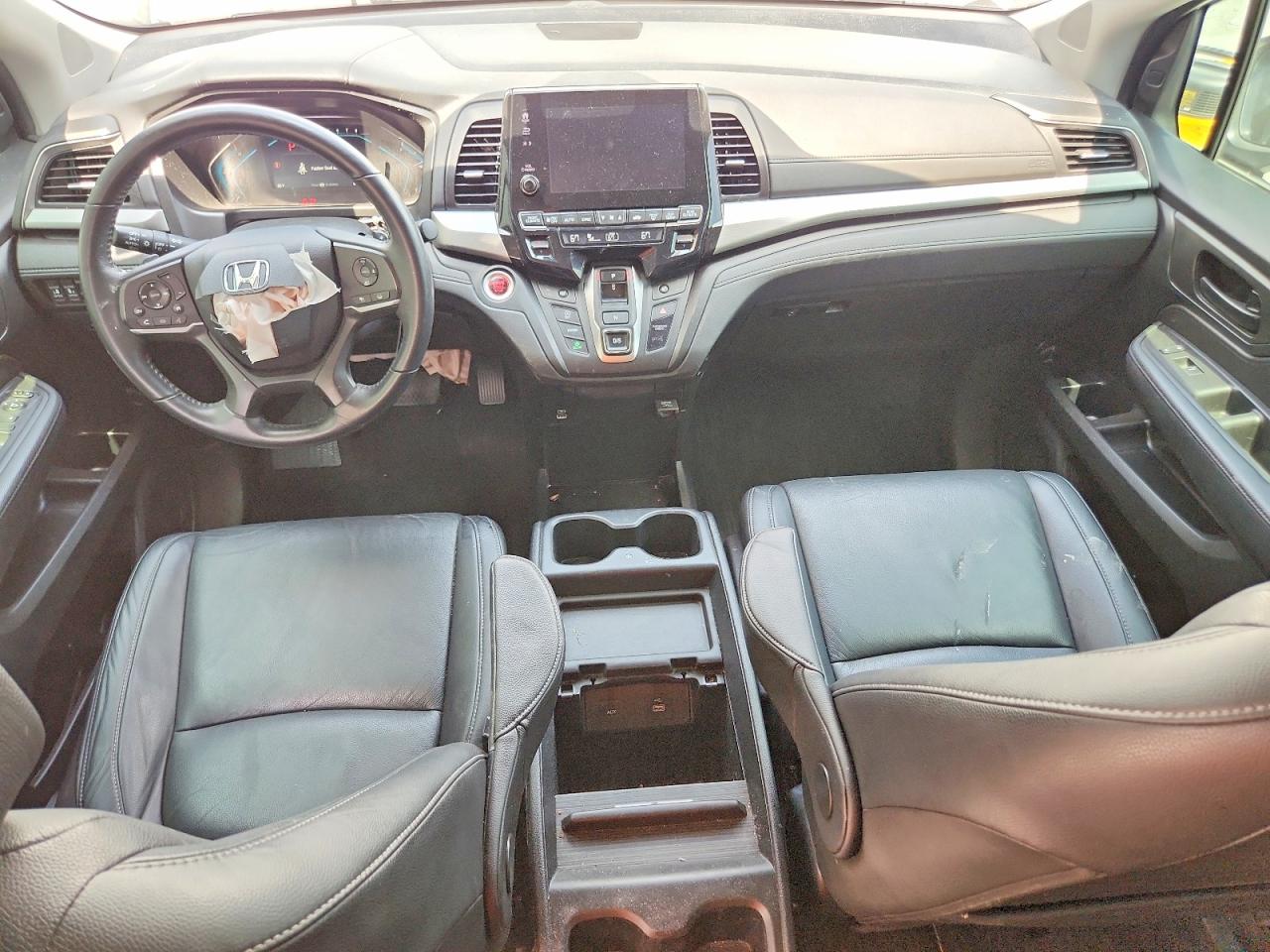 2022 Honda Odyssey Exl White vin: 5FNRL6H7XNB045121