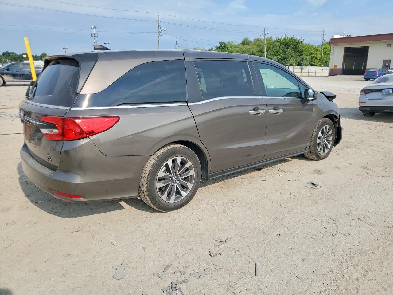 2022 Honda Odyssey Exl Brown vin: 5FNRL6H7XNB061125