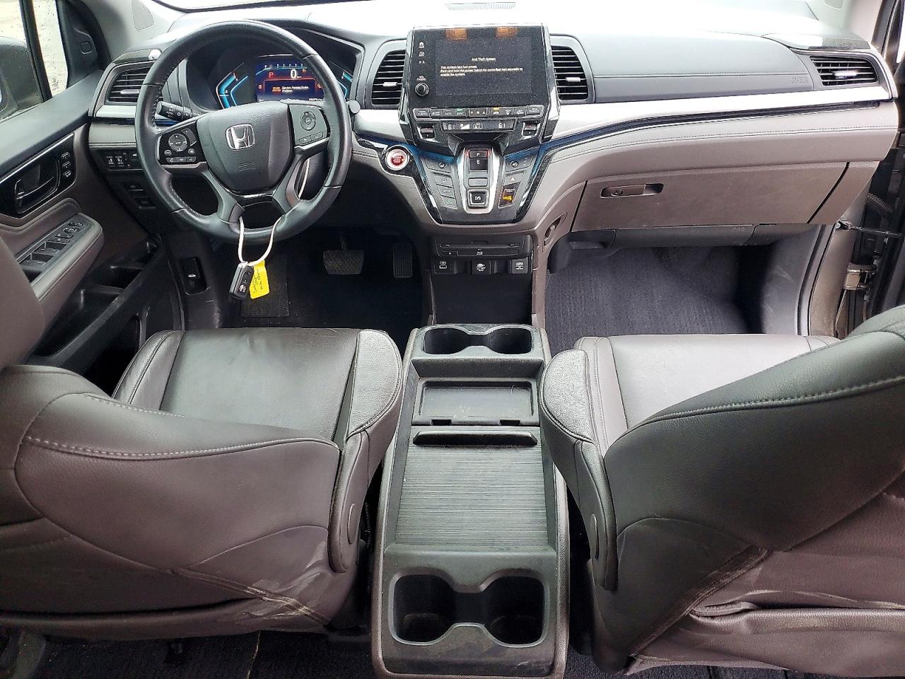 2022 Honda Odyssey Touring Gray vin: 5FNRL6H80NB042088