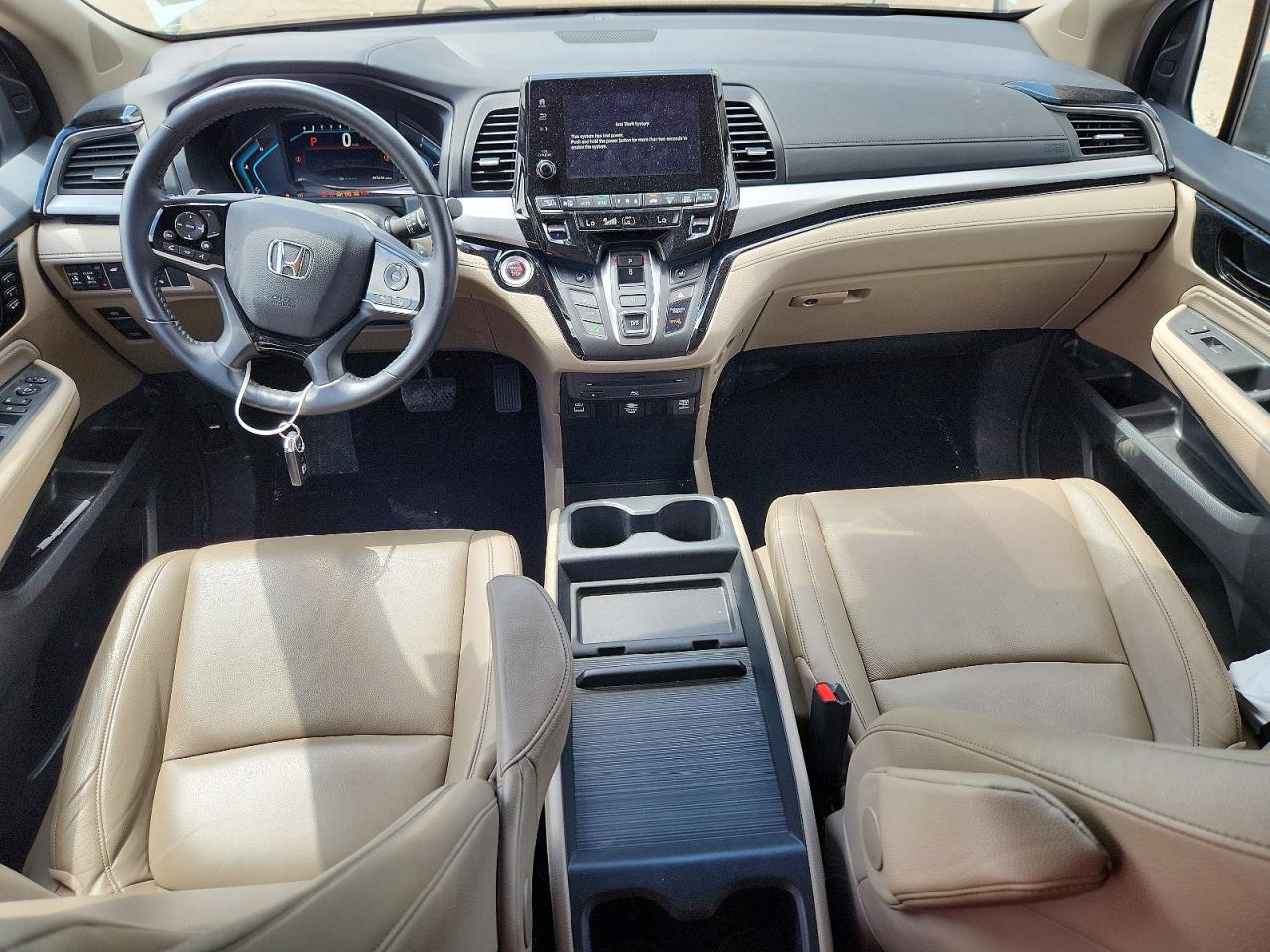 2024 Honda Odyssey Touring White vin: 5FNRL6H80RB016693