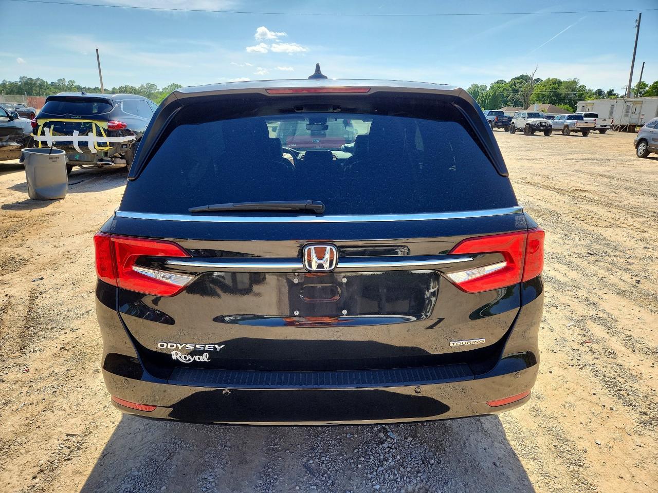 2021 Honda Odyssey Touring Black vin: 5FNRL6H81MB035780