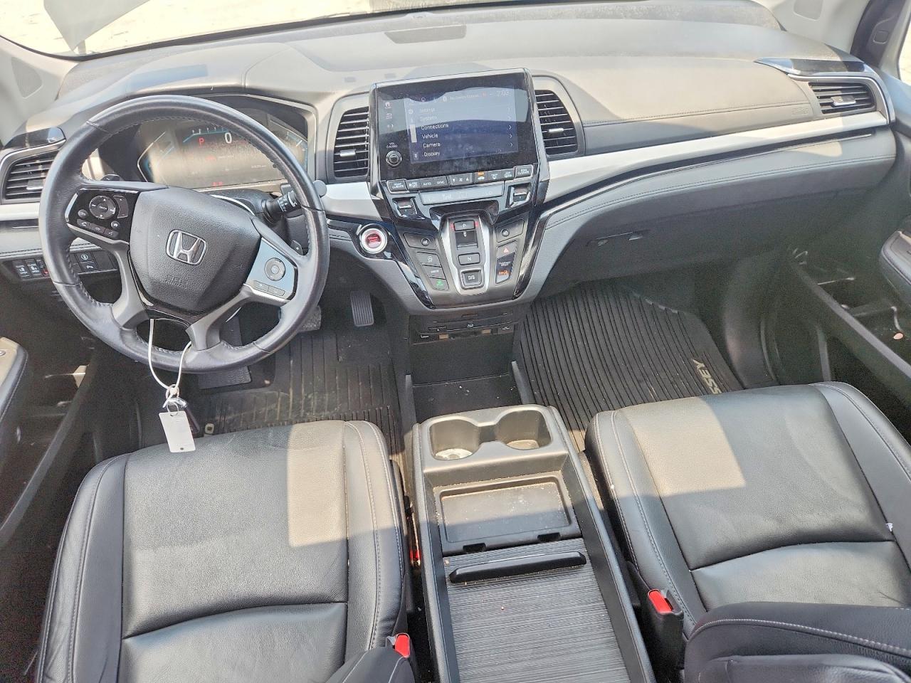 2022 Honda Odyssey Touring Black vin: 5FNRL6H81NB010573