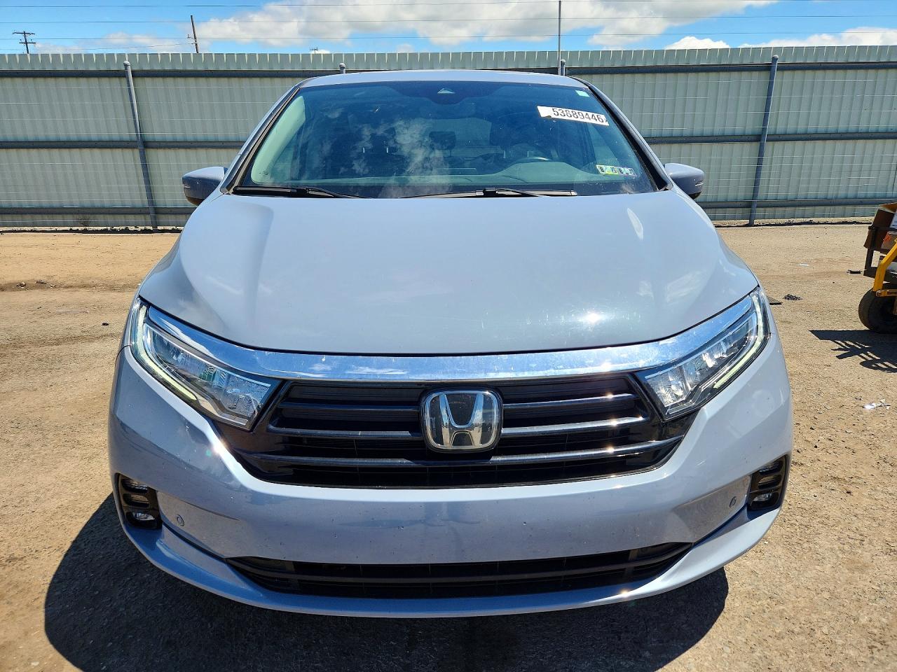 2024 Honda Odyssey Touring Gray vin: 5FNRL6H81RB058550