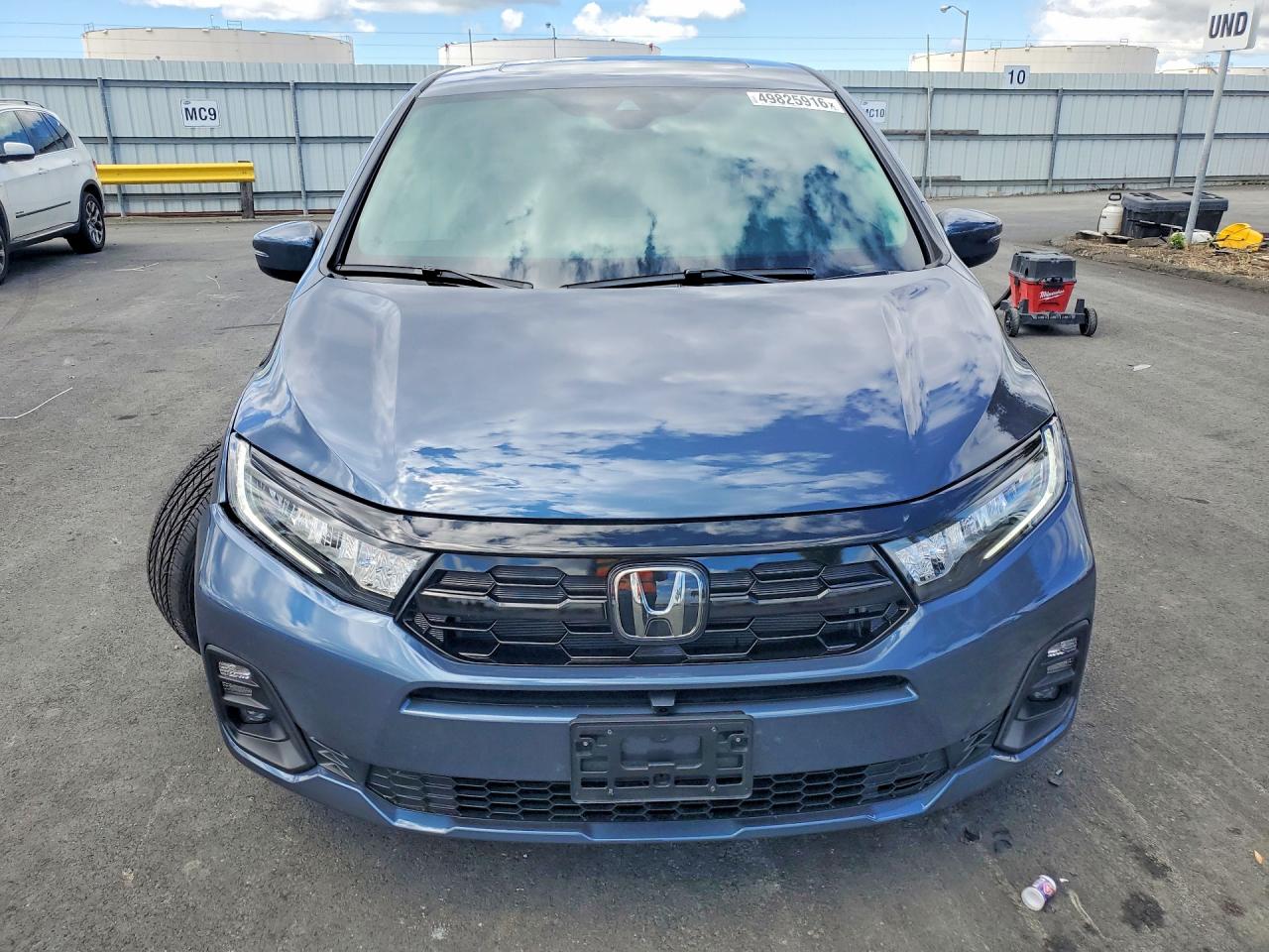 2026 Honda Odyssey Touring Синий vin: 5FNRL6H81TB033817