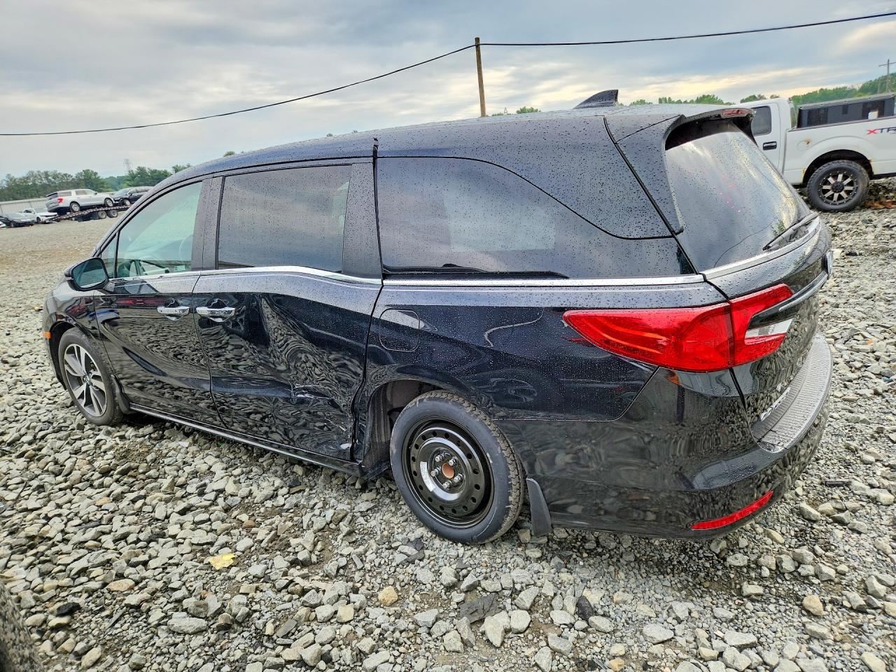 2023 Honda Odyssey Touring Black vin: 5FNRL6H82PB025473