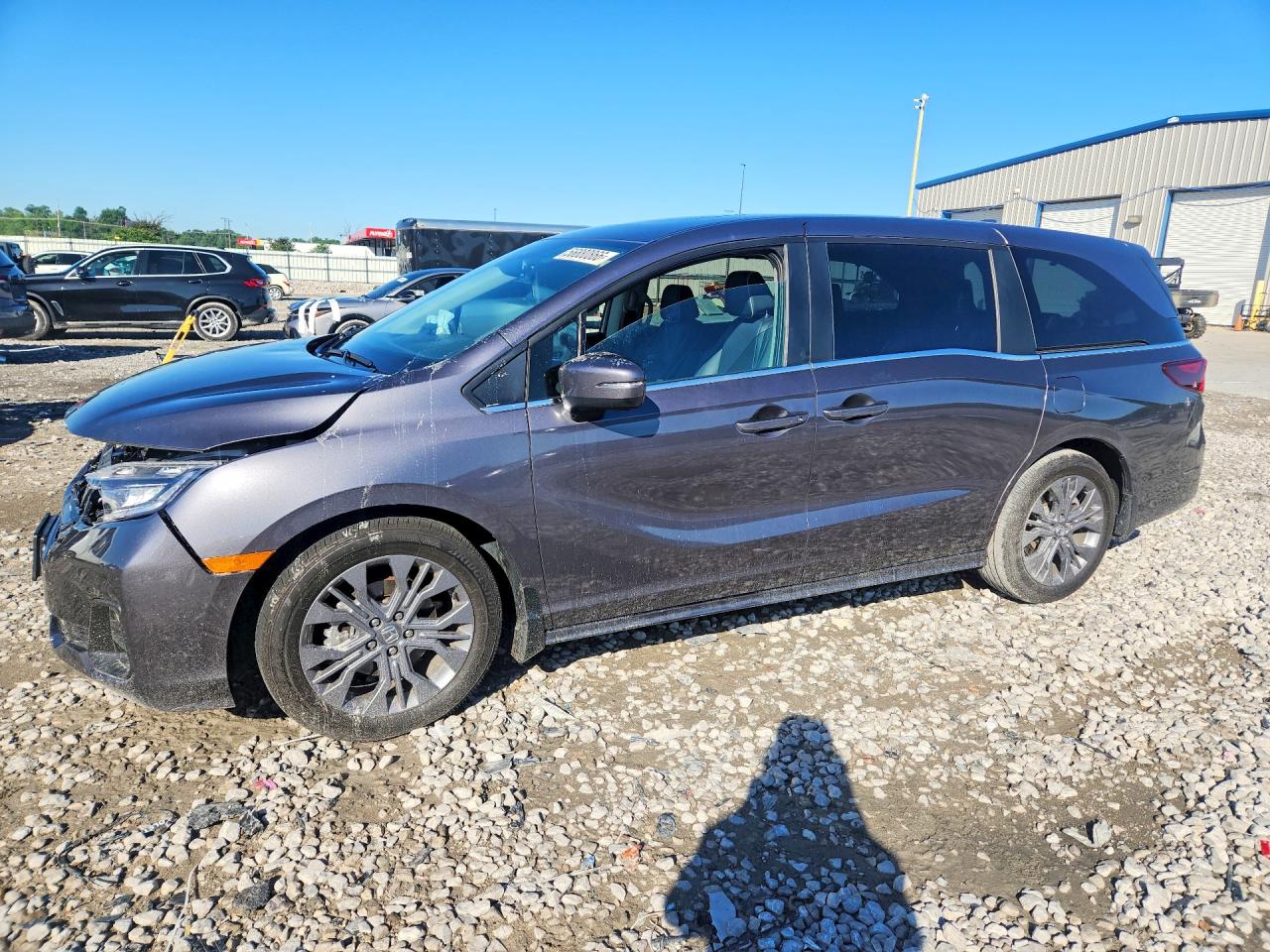 2026 Honda Odyssey Touring Gray vin: 5FNRL6H82TB000423