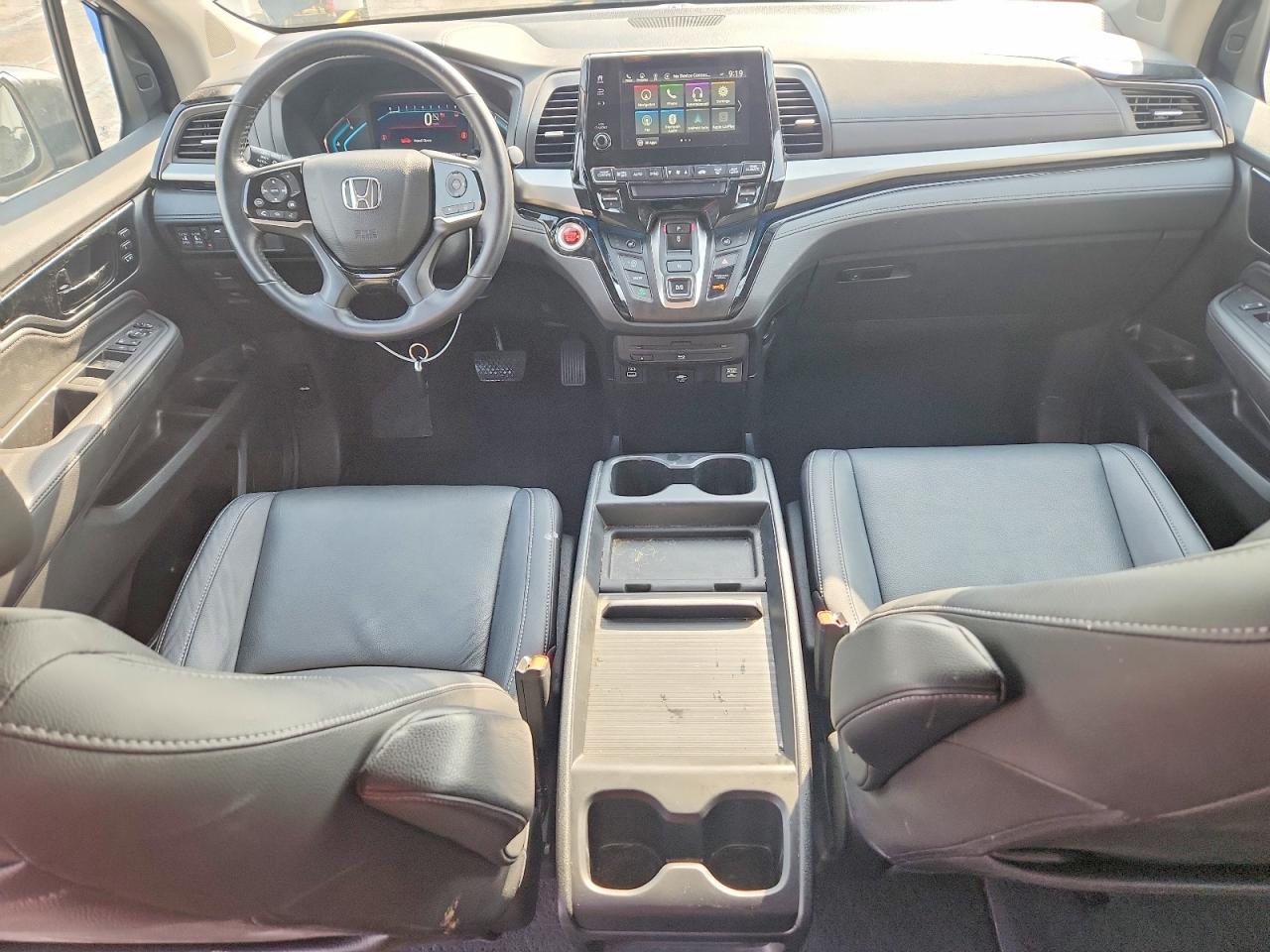 2022 Honda Odyssey Touring Black vin: 5FNRL6H83NB038083