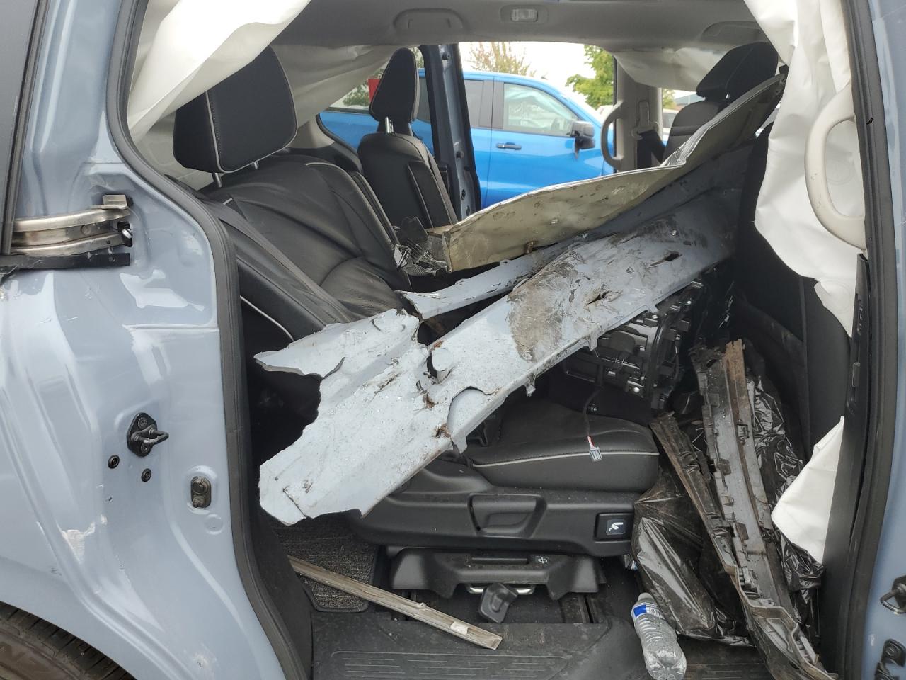 2025 Honda Odyssey Touring Turquoise vin: 5FNRL6H84SB069709