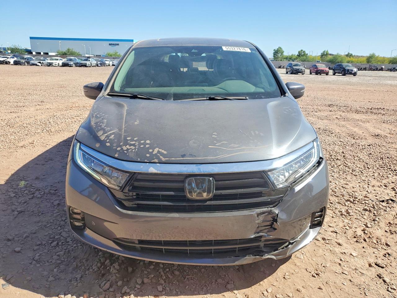 2024 Honda Odyssey Touring Gray vin: 5FNRL6H85RB016267