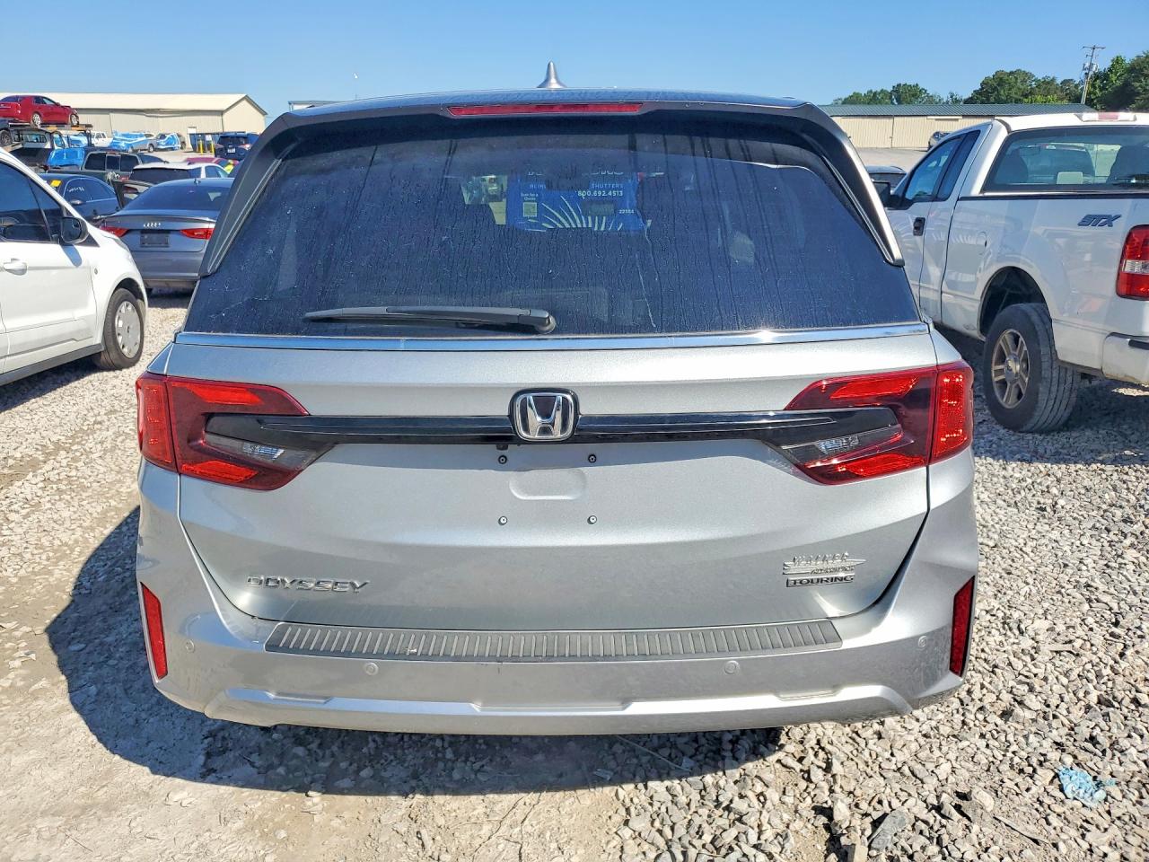 2025 Honda Odyssey Touring Серебряный vin: 5FNRL6H85SB009289