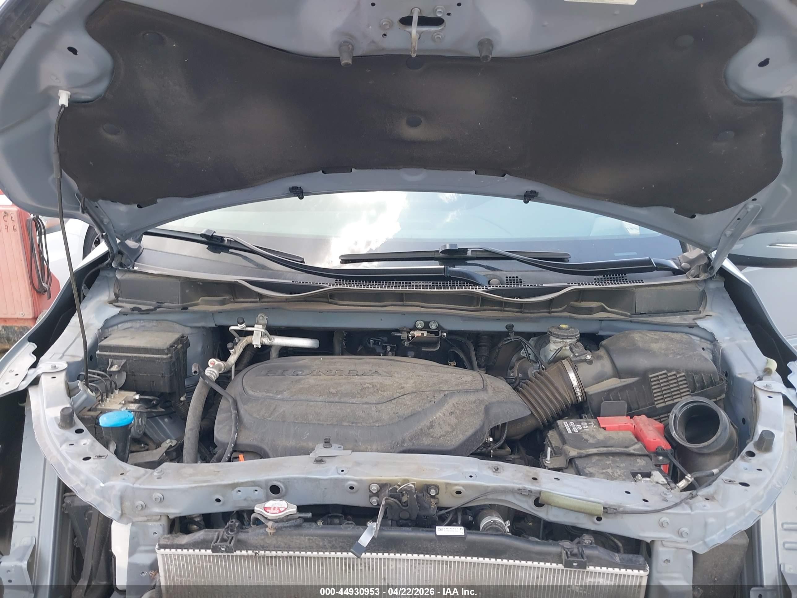 2023 Honda Odyssey Touring Серый vin: 5FNRL6H86PB013309