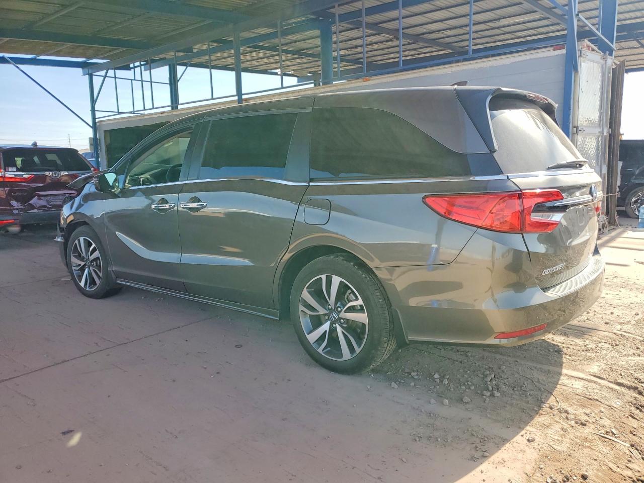 2022 Honda Odyssey Touring Серый vin: 5FNRL6H88NB067367