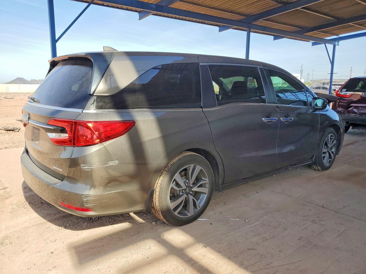 2022 Honda Odyssey Touring Серый vin: 5FNRL6H88NB067367