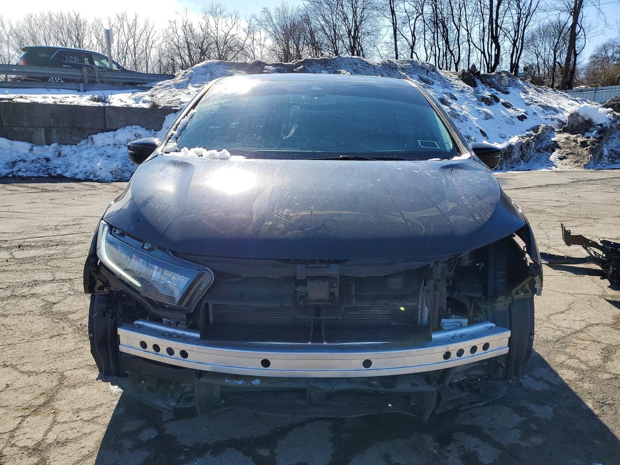 2025 Honda Odyssey Elite Черный vin: 5FNRL6H90SB061485