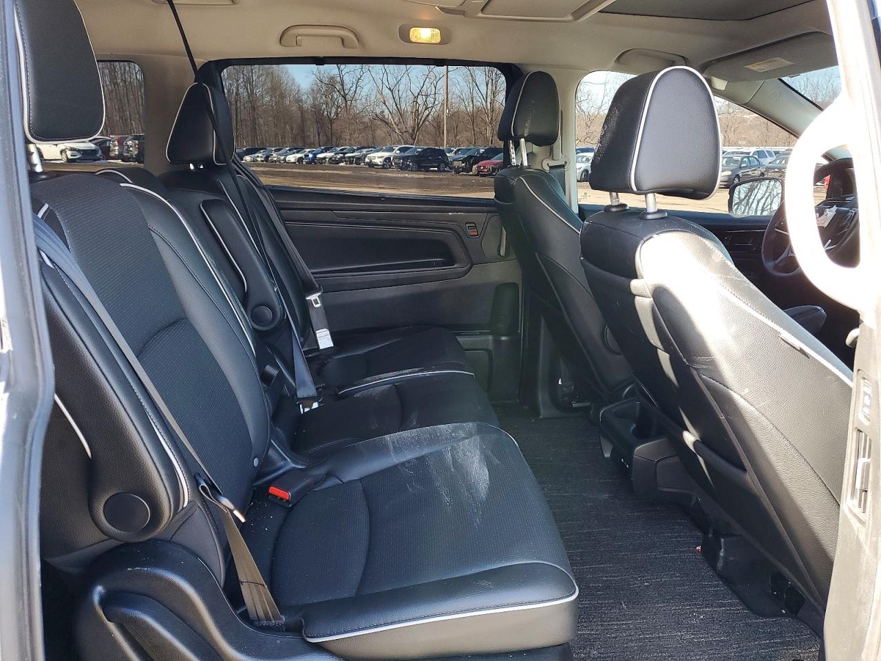 2025 Honda Odyssey Elite Черный vin: 5FNRL6H90SB061485