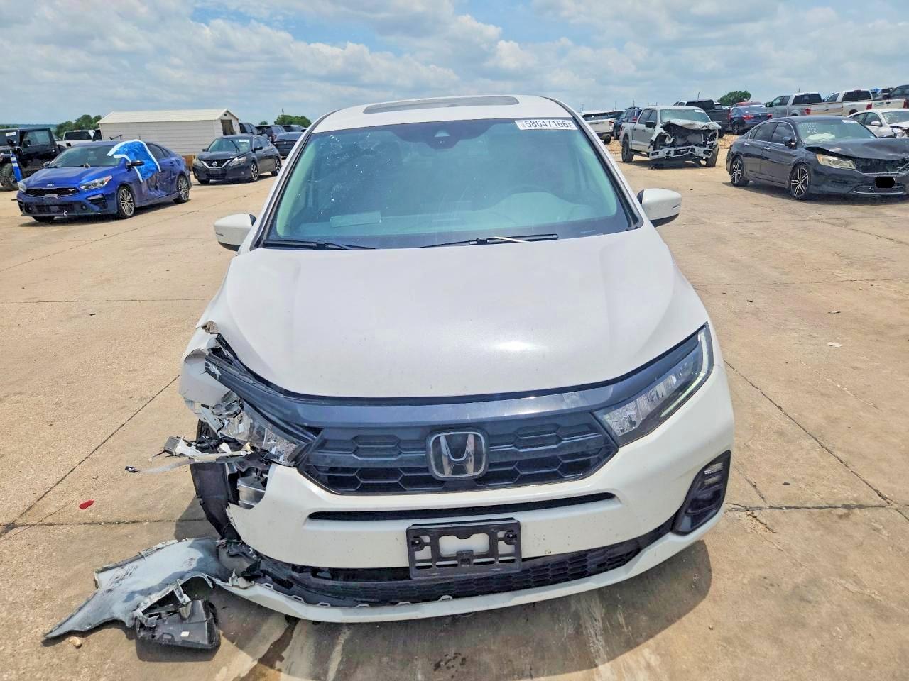 2025 Honda Odyssey Elite White vin: 5FNRL6H90SB061888