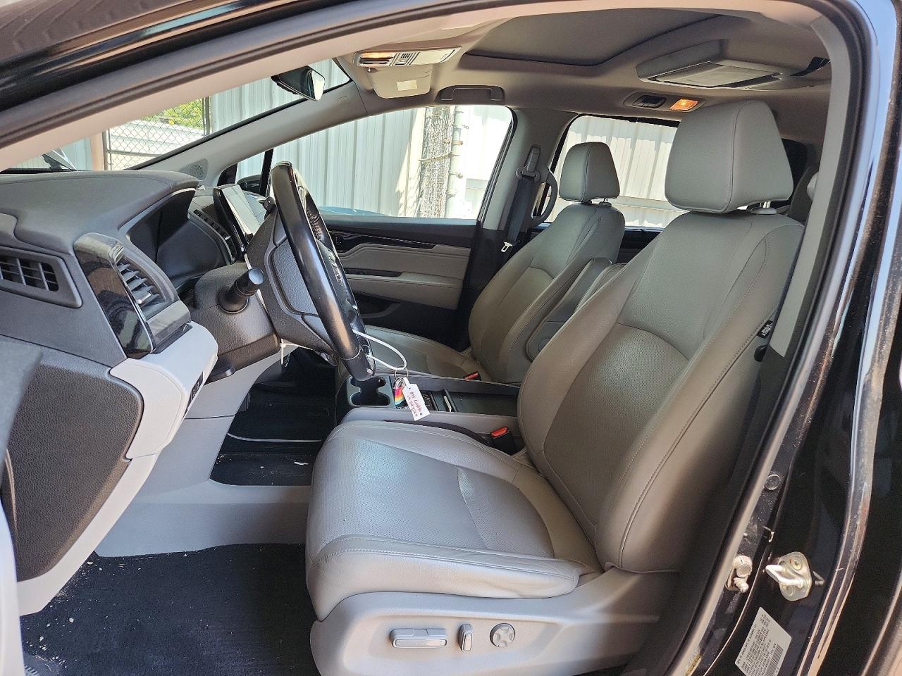 2019 Honda Odyssey Elite Черный vin: 5FNRL6H91KB048311