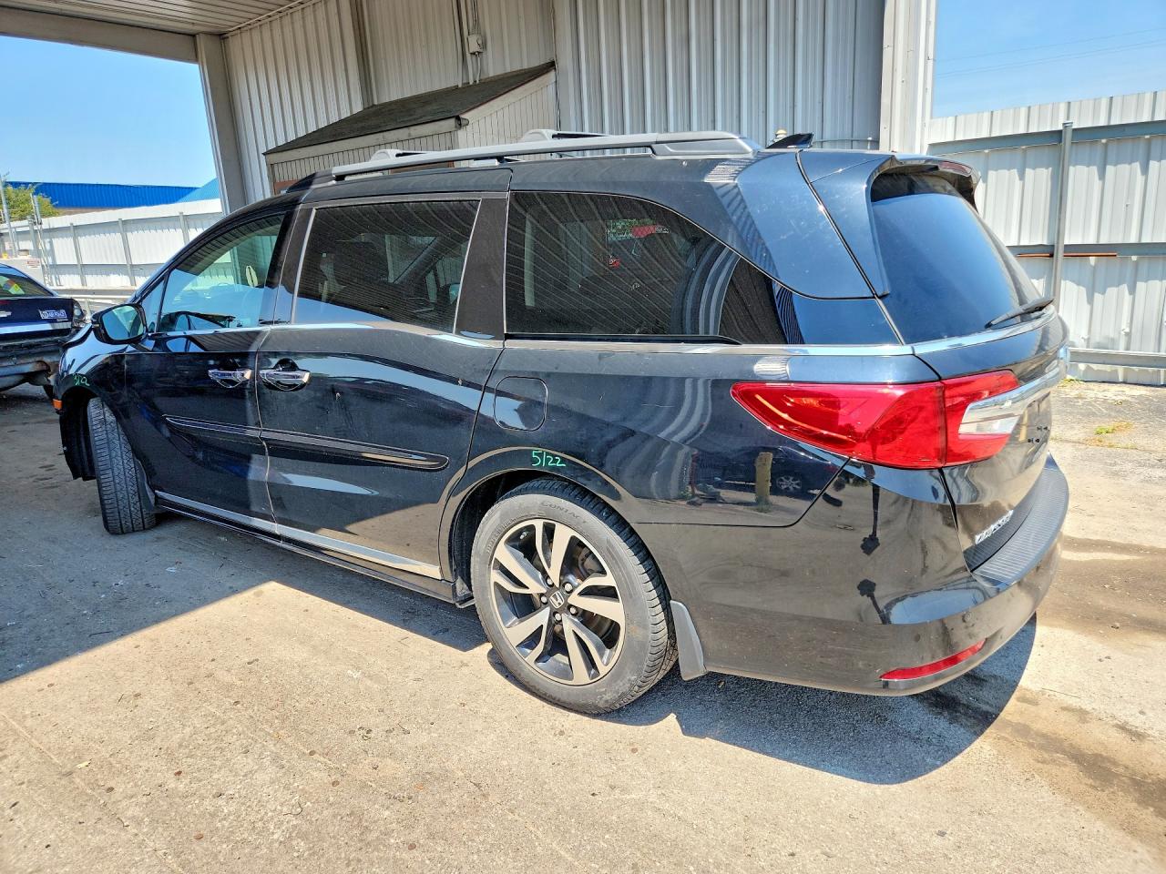 2019 Honda Odyssey Elite Черный vin: 5FNRL6H91KB048311