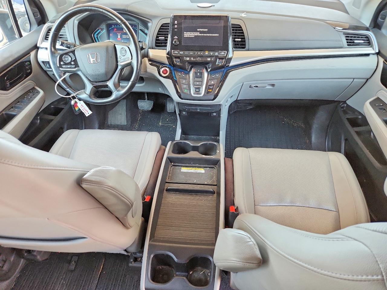 2019 Honda Odyssey Elite Черный vin: 5FNRL6H91KB048311