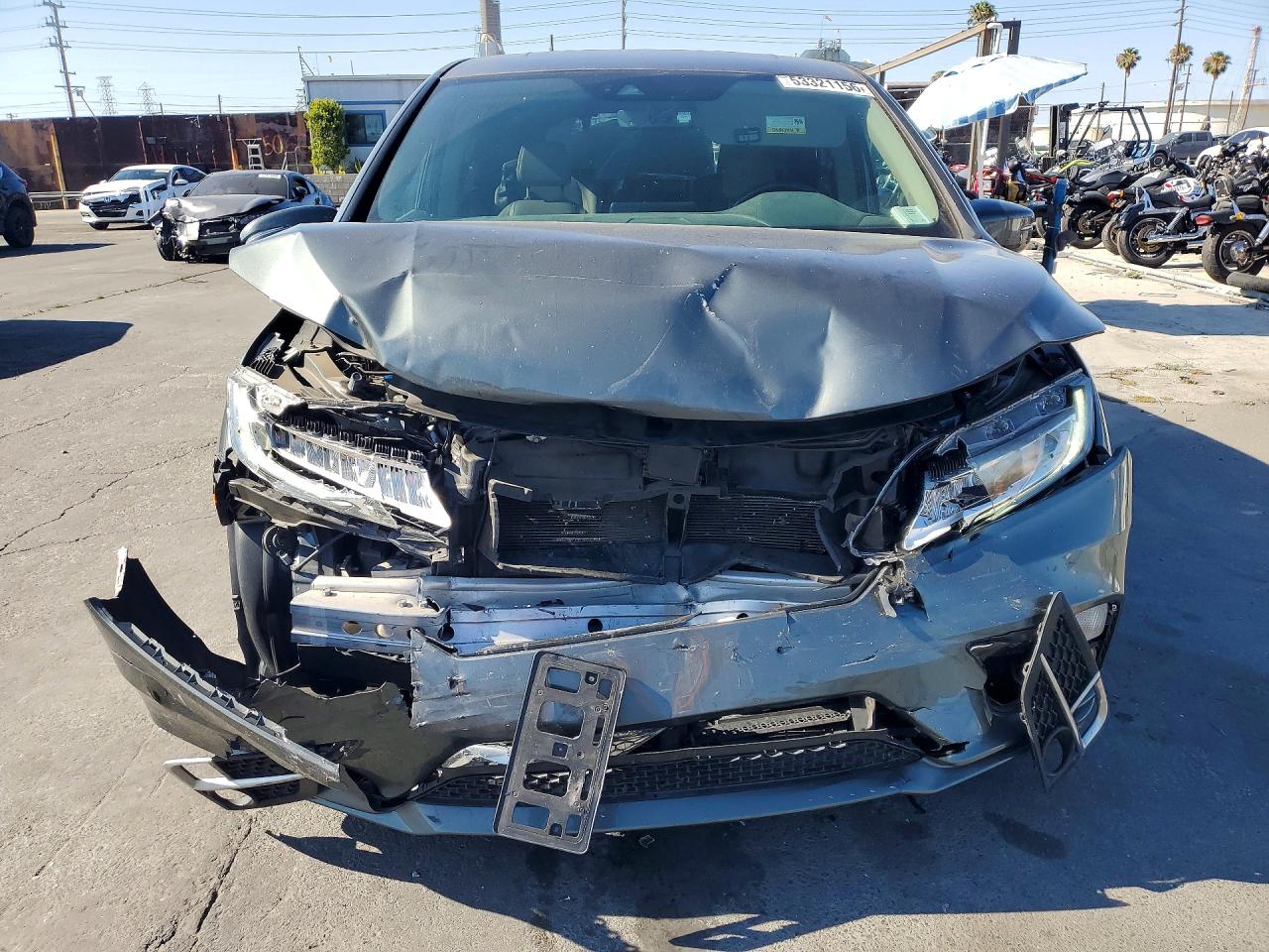 2019 Honda Odyssey Elite Gray vin: 5FNRL6H91KB073712