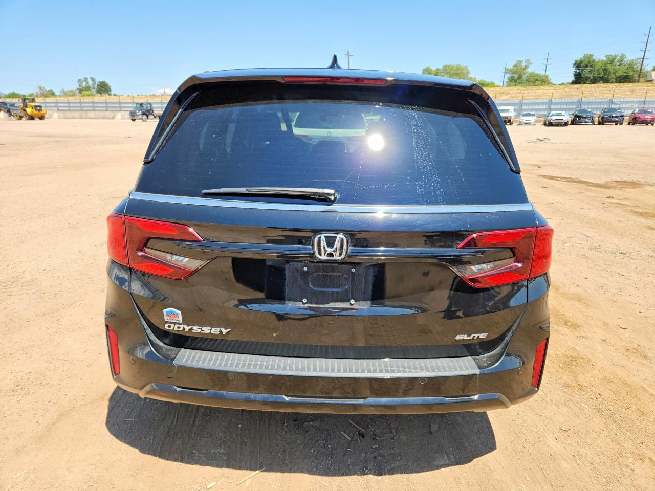 2026 Honda Odyssey Elite Black vin: 5FNRL6H91TB029470