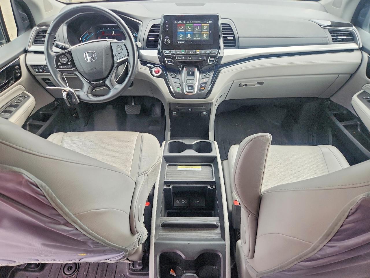 2019 Honda Odyssey Elite Gray vin: 5FNRL6H93KB024933