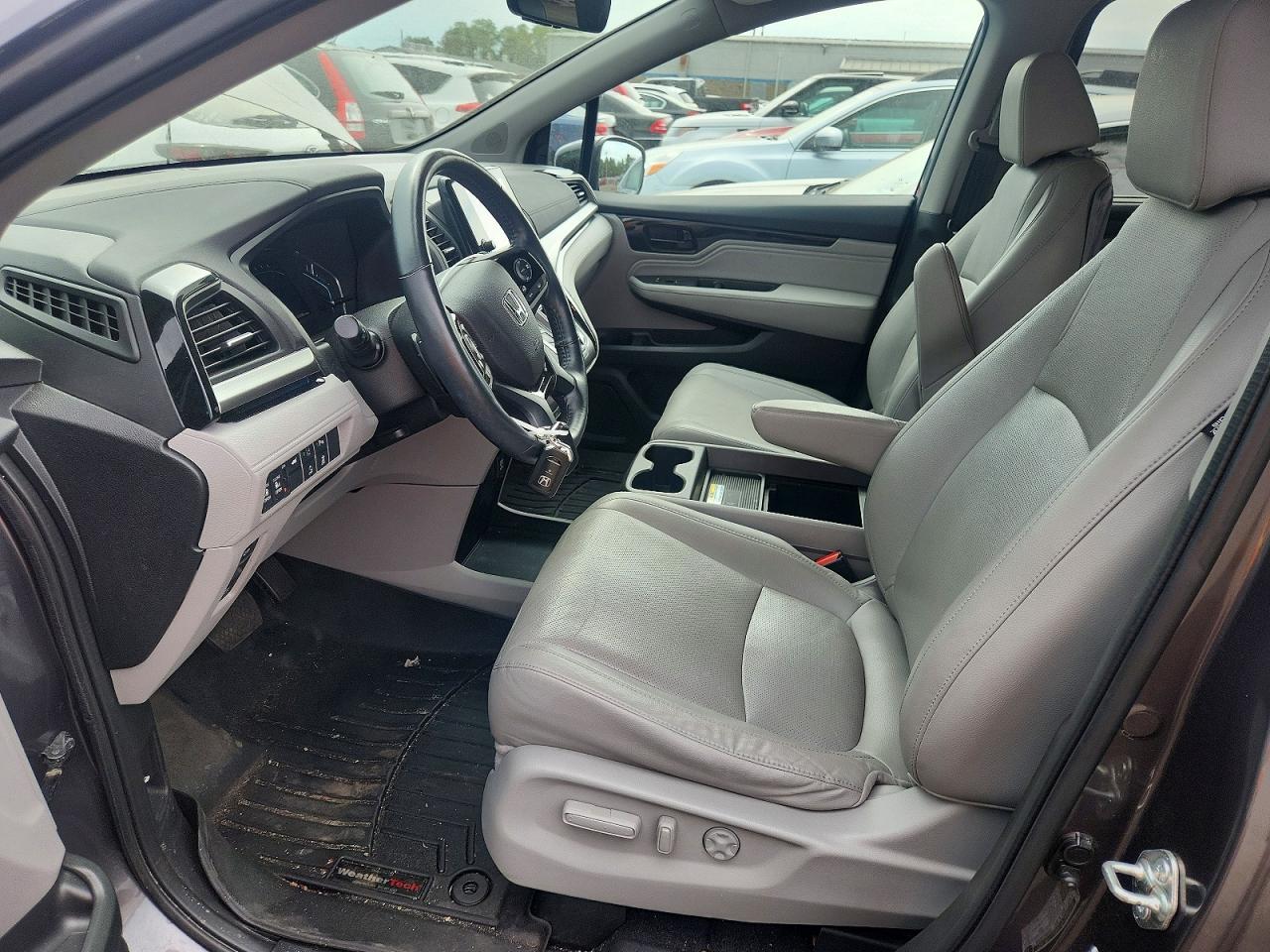 2019 Honda Odyssey Elite Gray vin: 5FNRL6H93KB024933