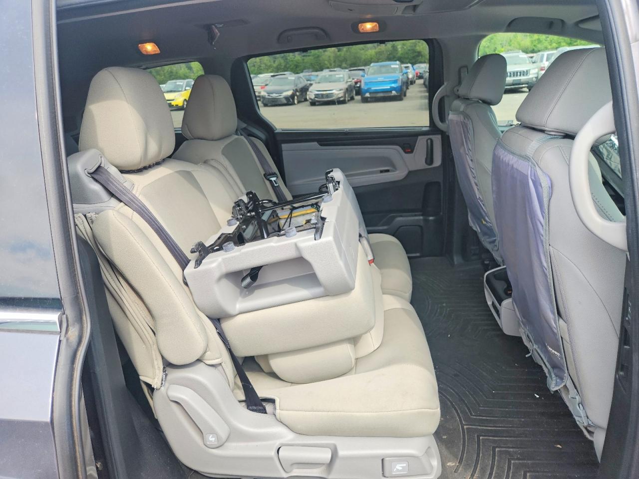 2019 Honda Odyssey Elite Gray vin: 5FNRL6H93KB024933