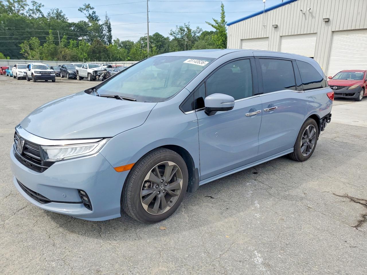 2024 Honda Odyssey Elite Blue vin: 5FNRL6H93RB042245
