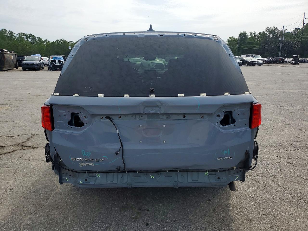 2024 Honda Odyssey Elite Blue vin: 5FNRL6H93RB042245