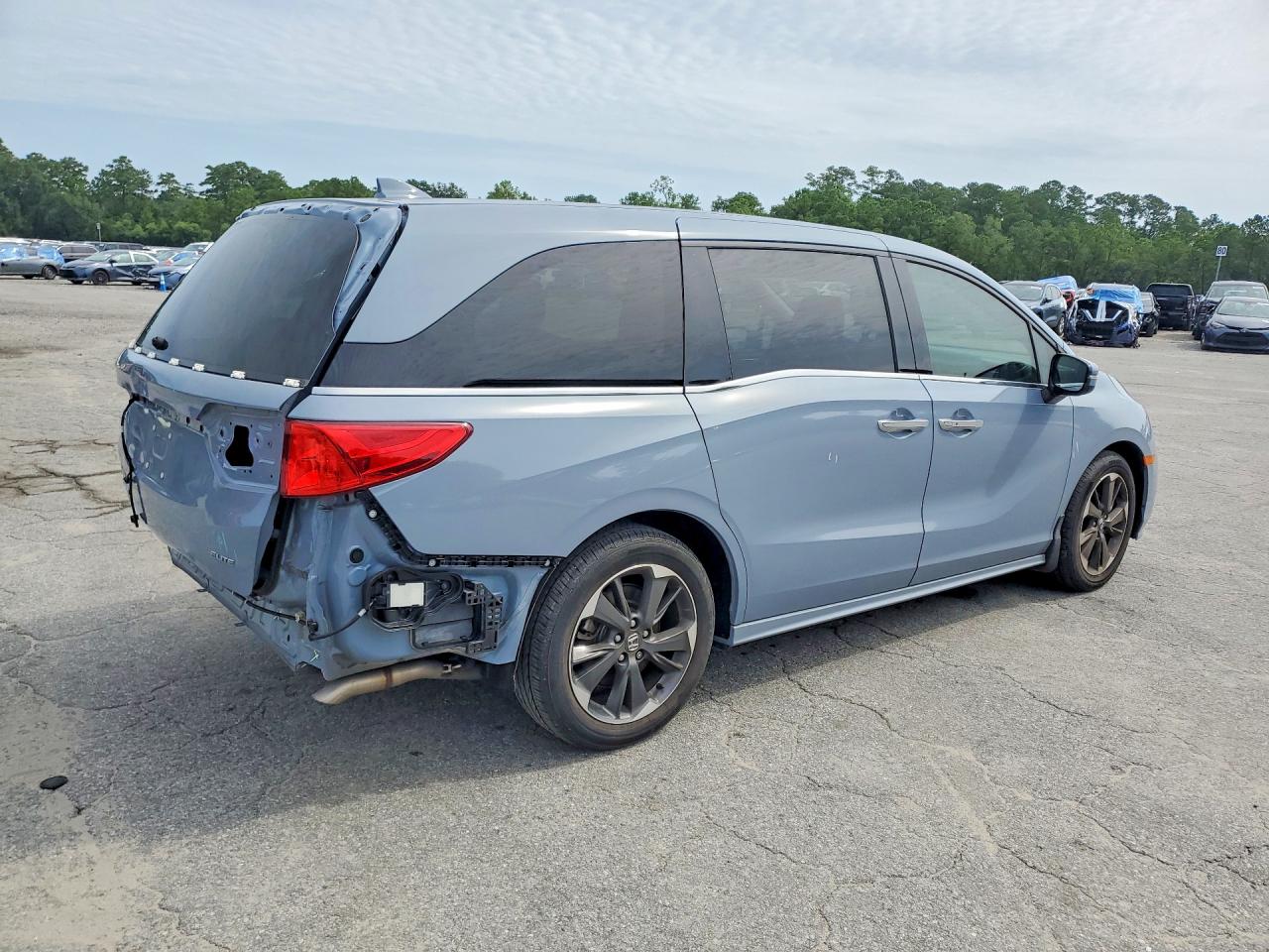 2024 Honda Odyssey Elite Blue vin: 5FNRL6H93RB042245