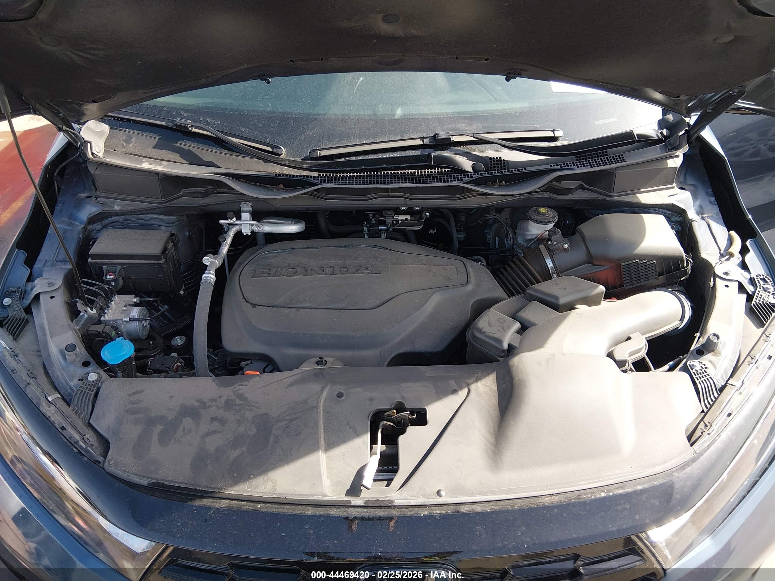2025 Honda Odyssey Elite Blue vin: 5FNRL6H93SB017948