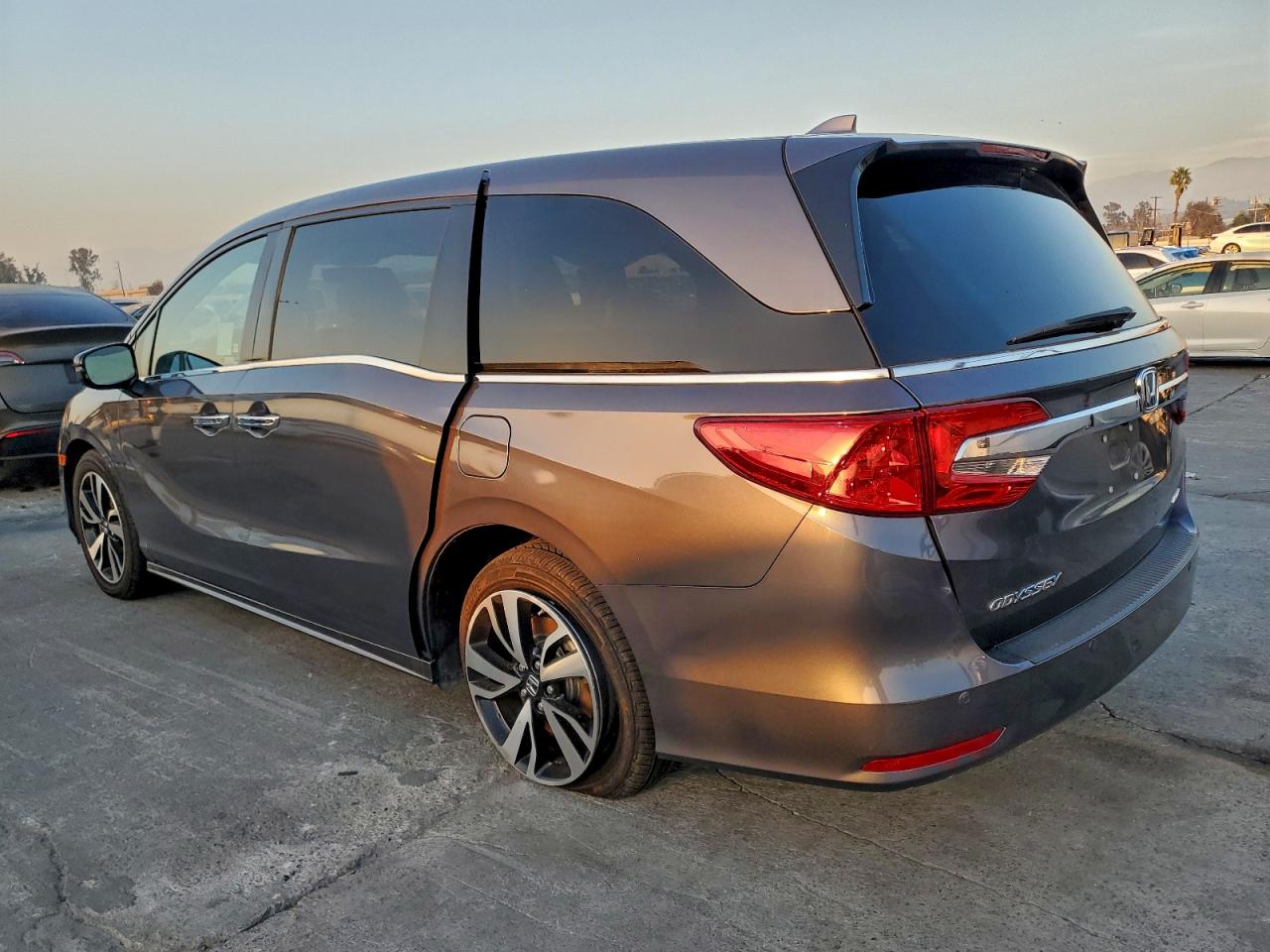 2019 Honda Odyssey Elite Gray vin: 5FNRL6H94KB016808