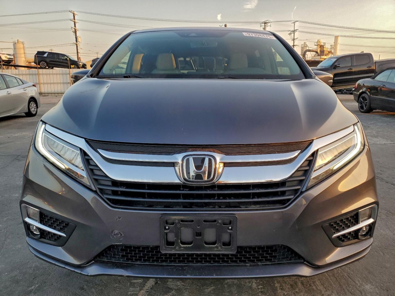 2019 Honda Odyssey Elite Gray vin: 5FNRL6H94KB016808