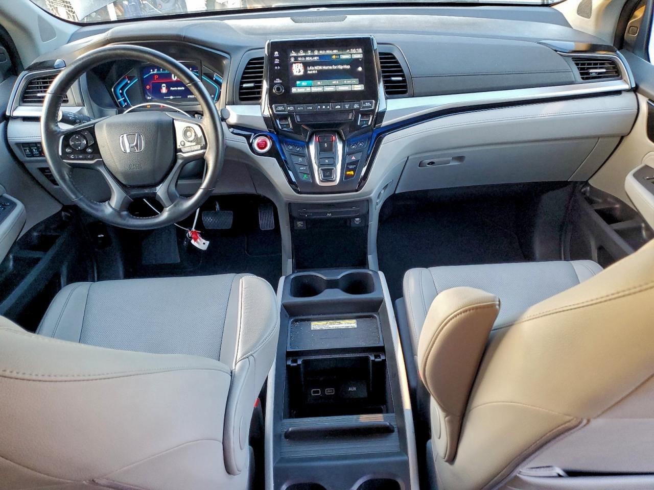 2019 Honda Odyssey Elite Gray vin: 5FNRL6H94KB016808